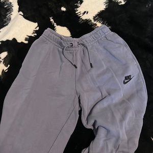 Nike sweat pants, purple grey